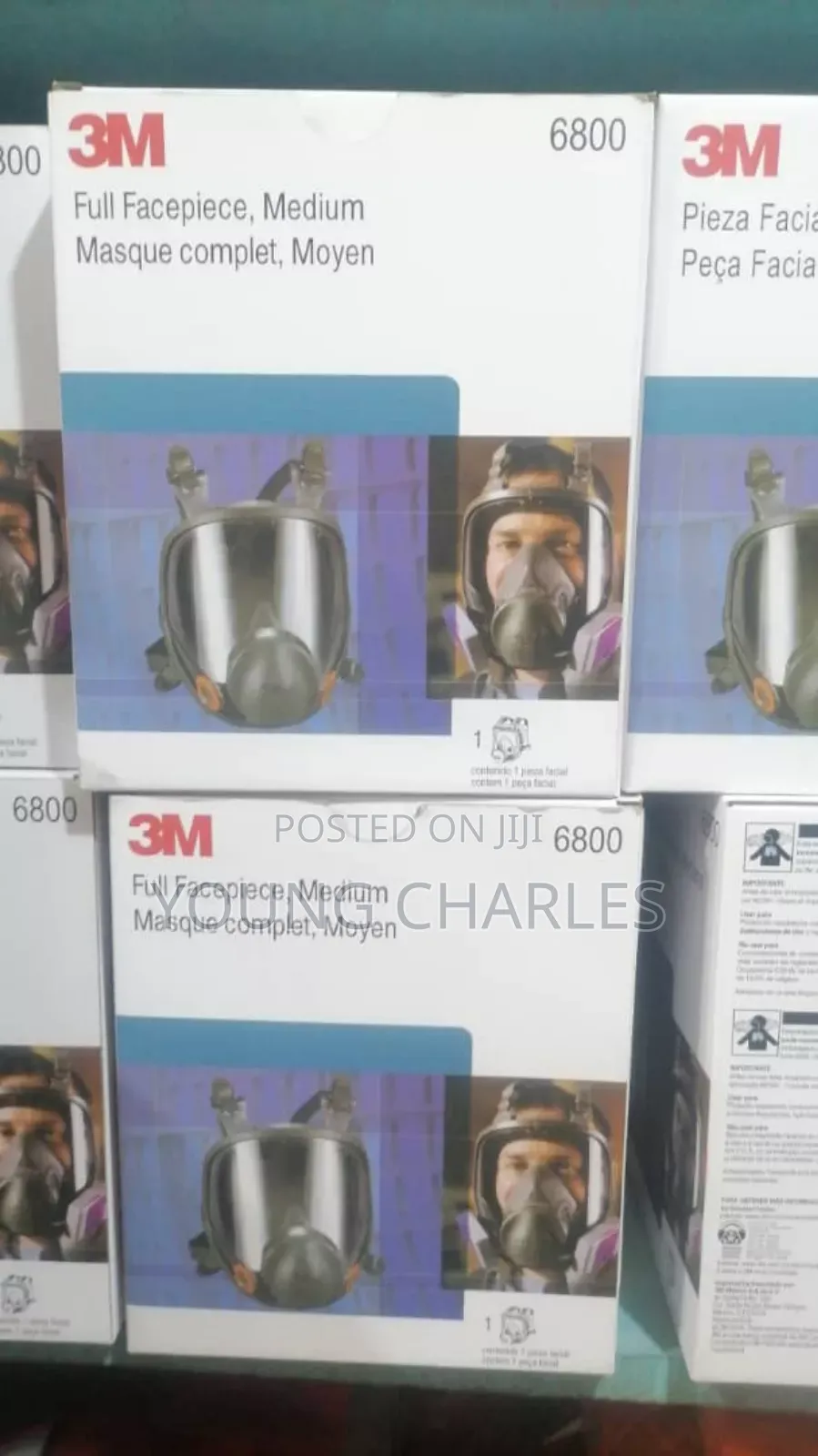 3m Full Face Mask.