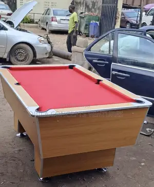 Photo - 7ft Nigerian Locally Made Snooker Board (With Accessories)
