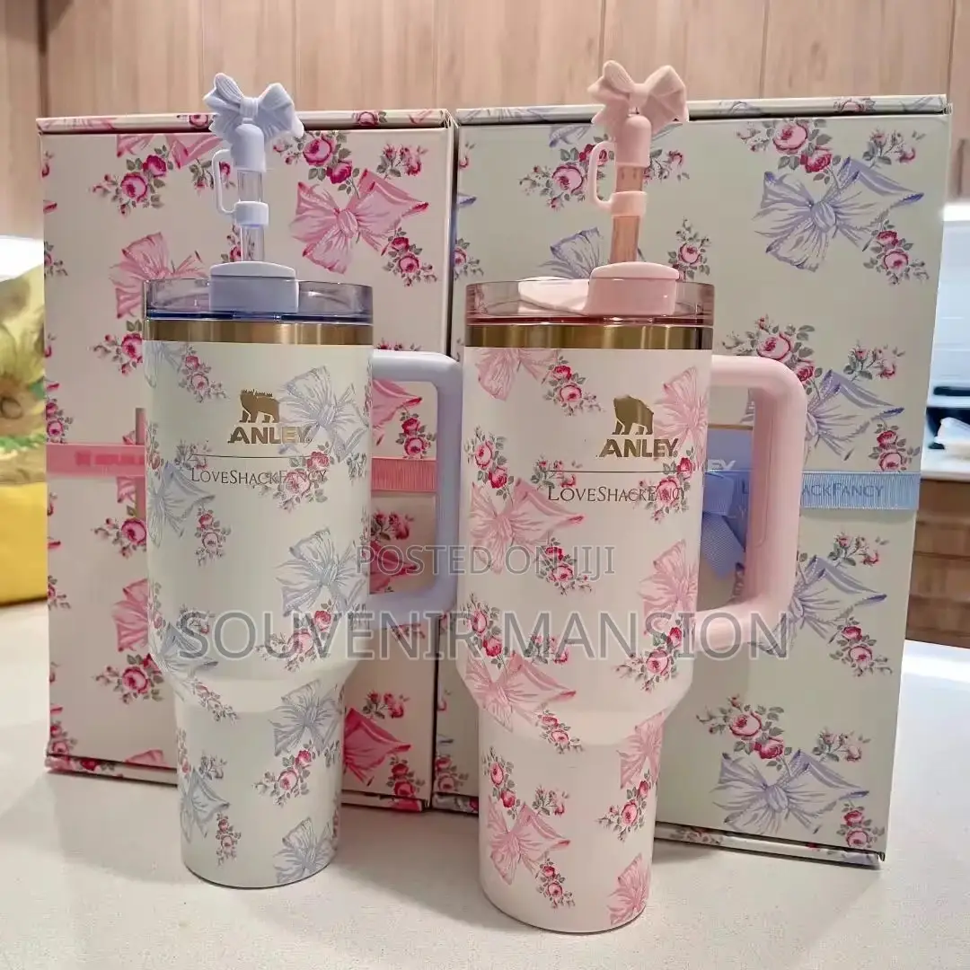 Stanley Flower Pattern Cup With Box (40oz)