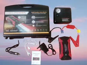 Multifunction Jump Starter With Tyre Inflator for Cars