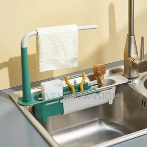 Sink Drain Rack Storage Basket