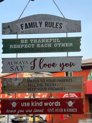 Family Plaque Rules