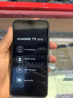 Huawei Y9 2018 64 GB Black