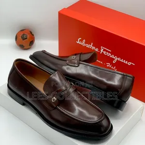 Original Salvatore Ferragamo Brown Leather Shoes