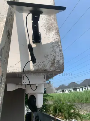 3-Lens 4g Sim Solar Battery Camera (360 View)
