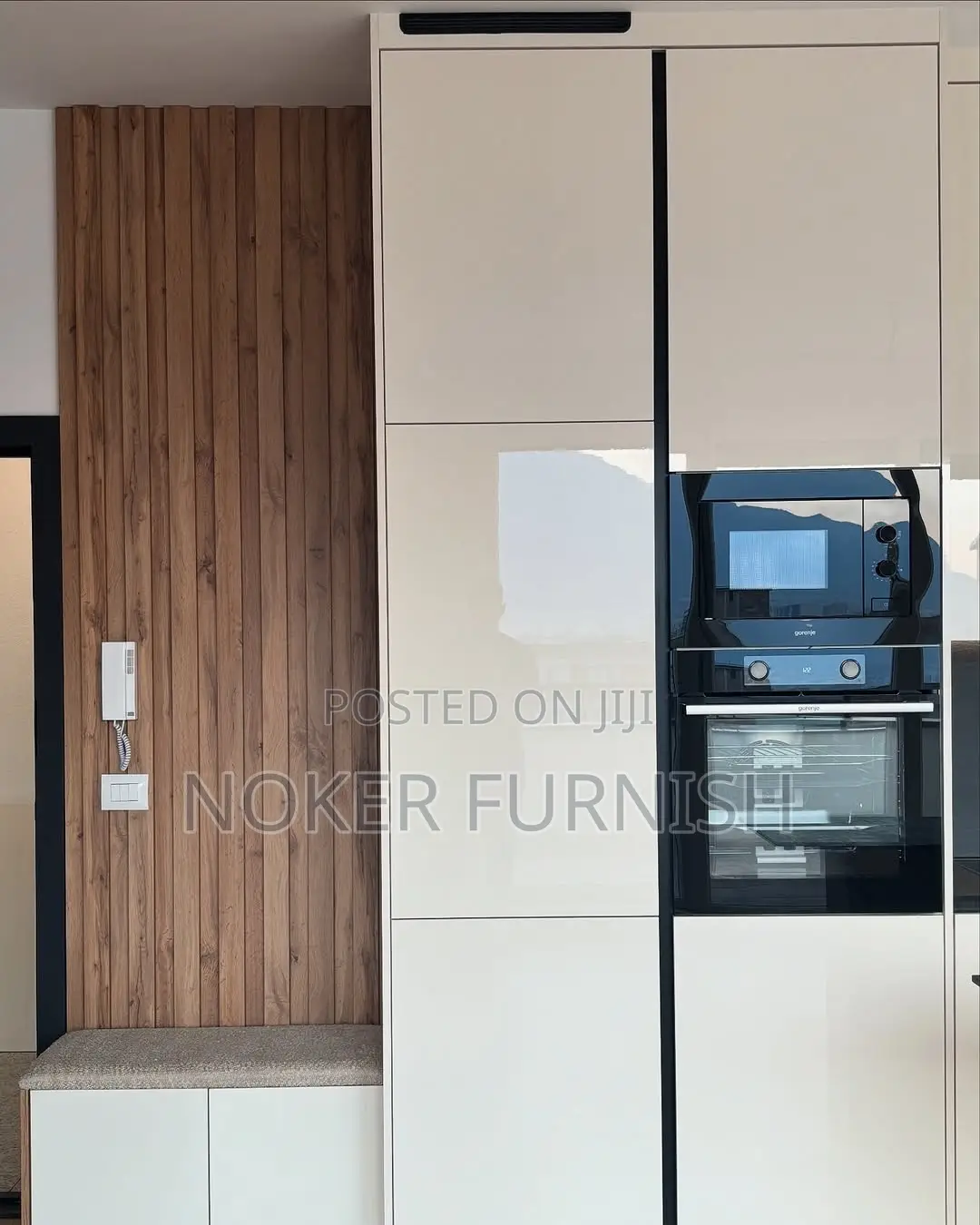 Luxury Open Kitchen Cabinet