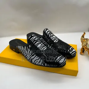 Classic Black Luxury Half Shoe