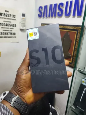 New Samsung Galaxy S10 128 GB Black