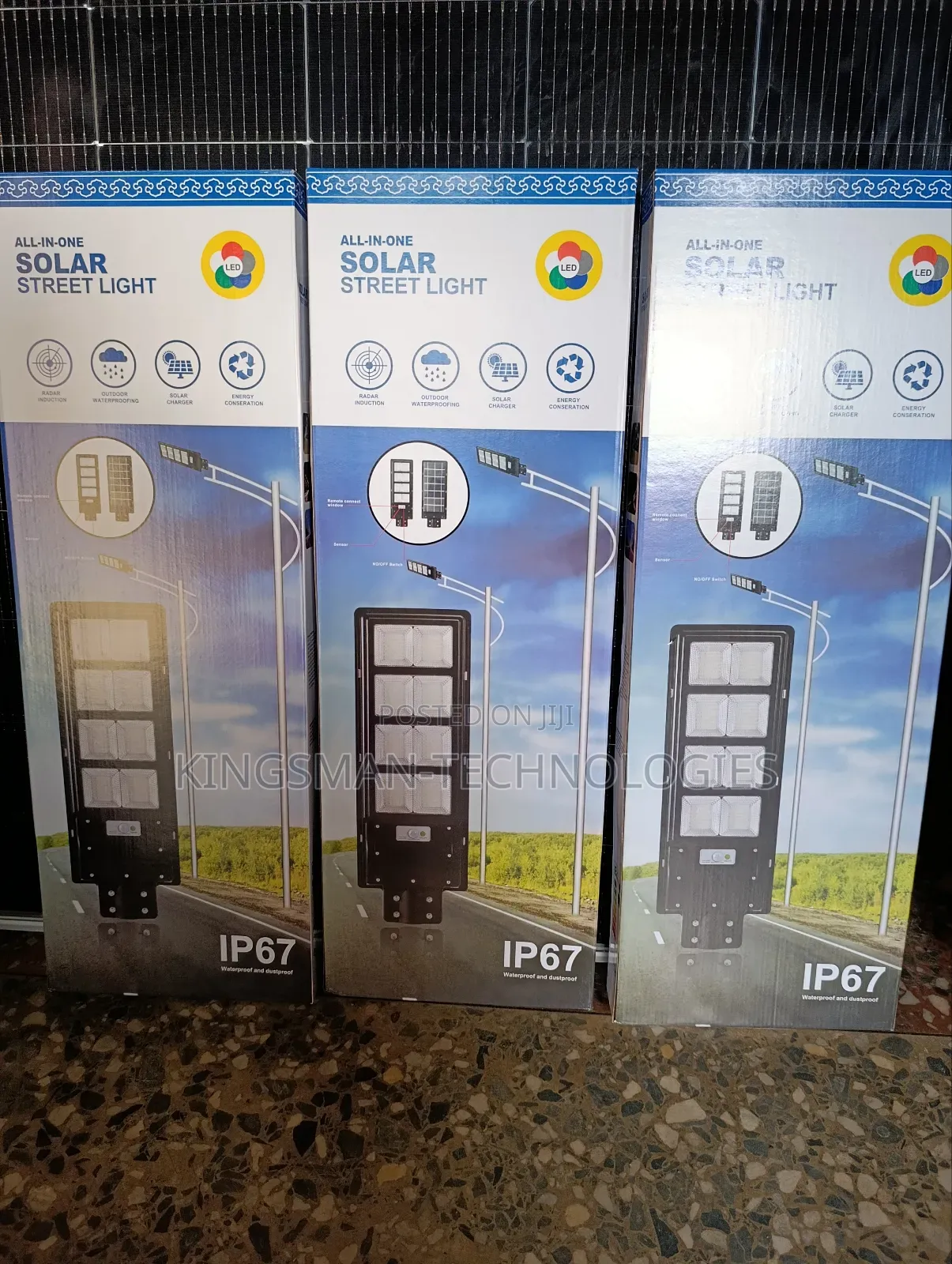 500watt Solar Street Lights