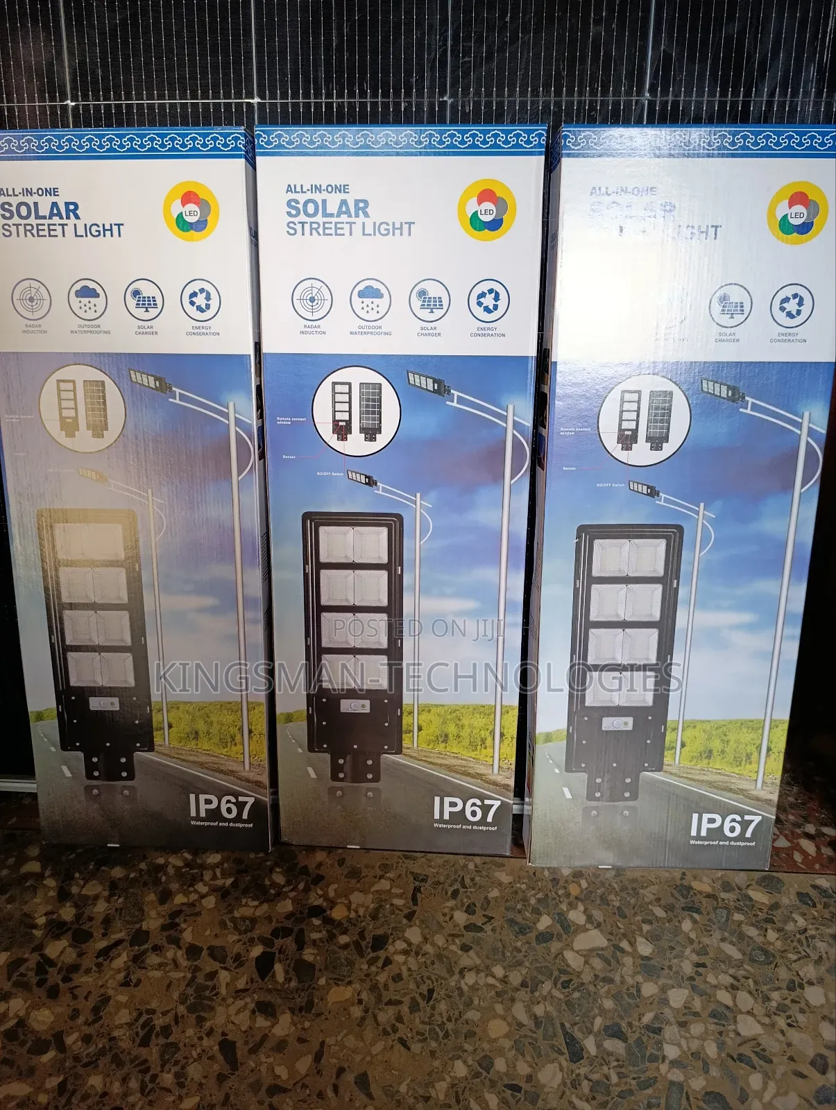 500watt Solar Street Lights