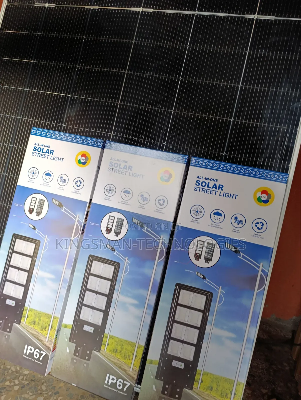 500watt Solar Street Lights
