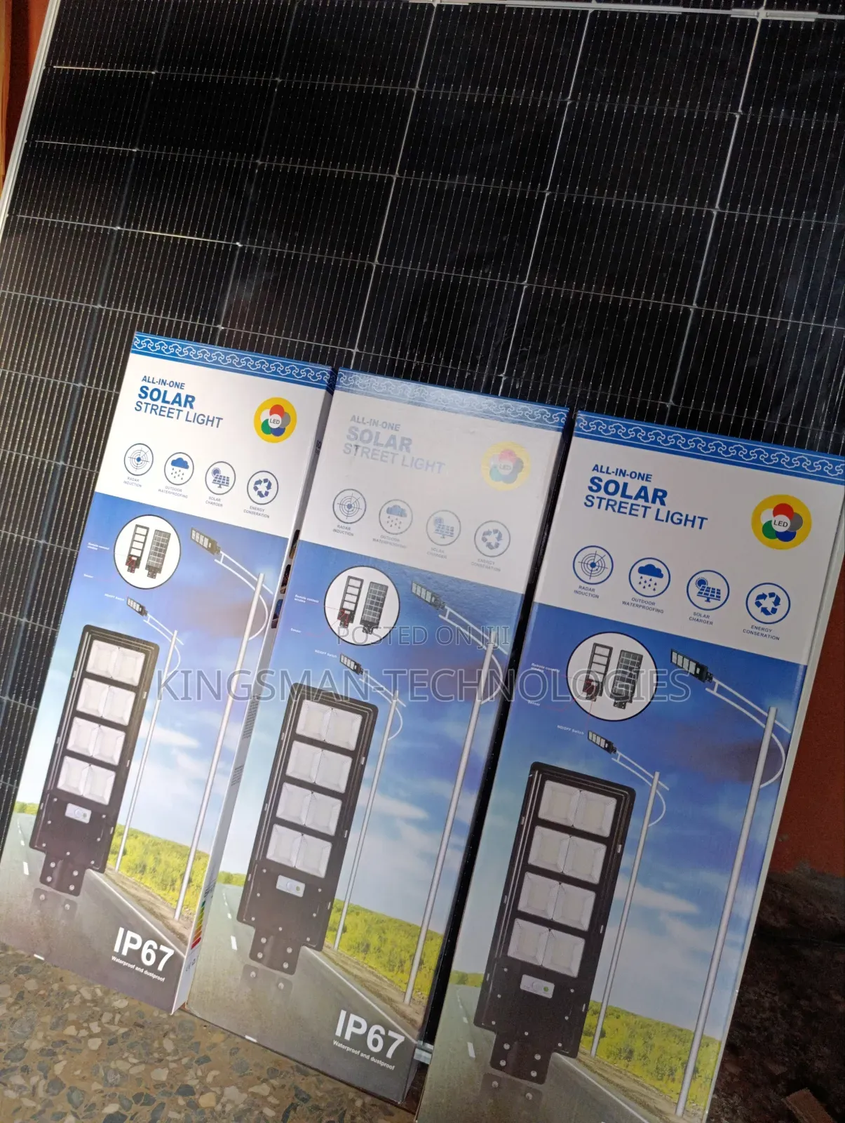 500watt Solar Street Lights