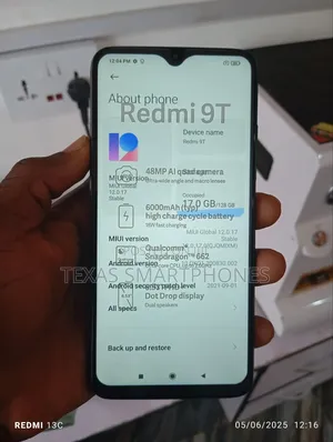 New Xiaomi Redmi 9T 128 GB Black