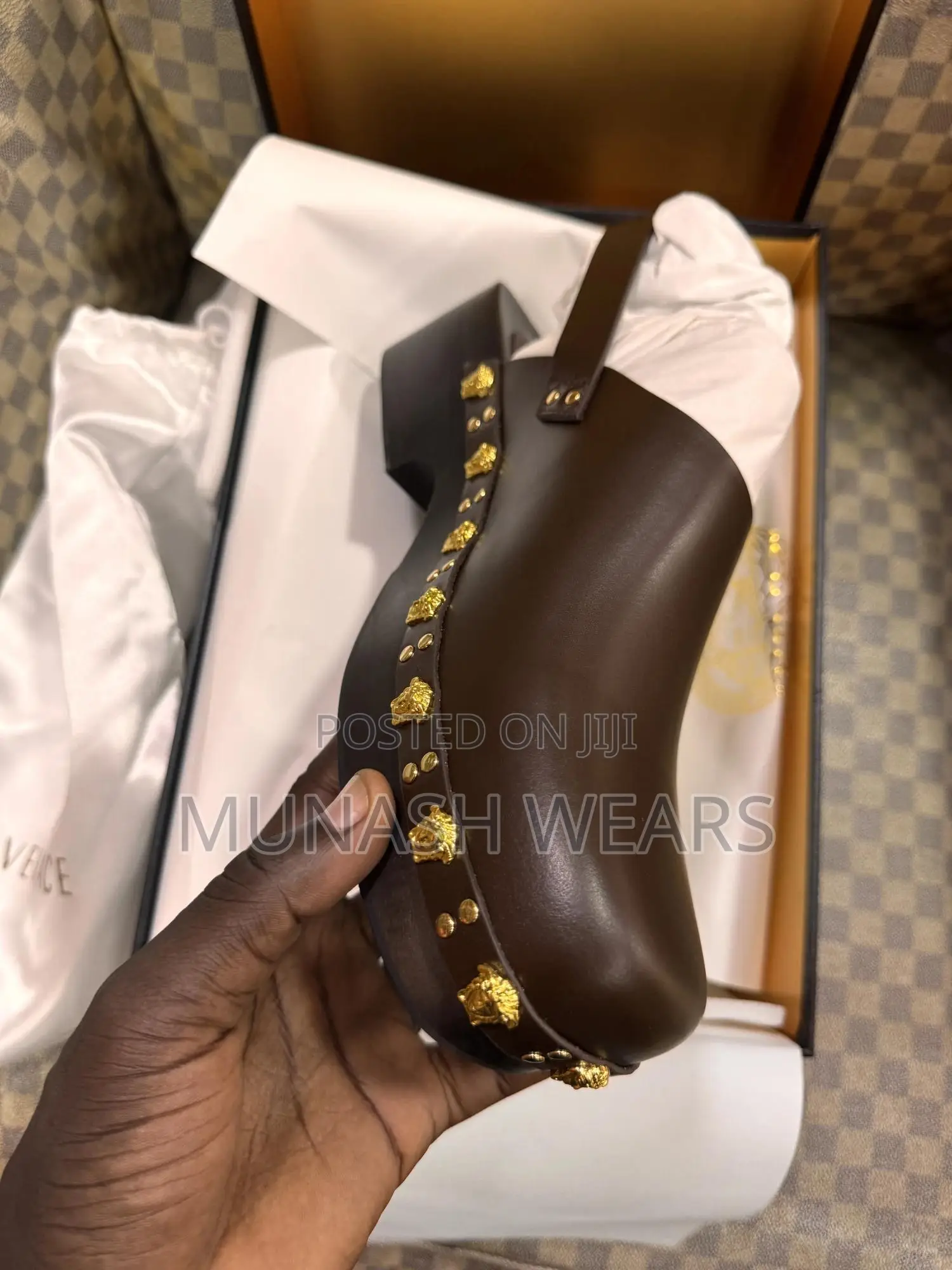Luxury Versace Mule Model