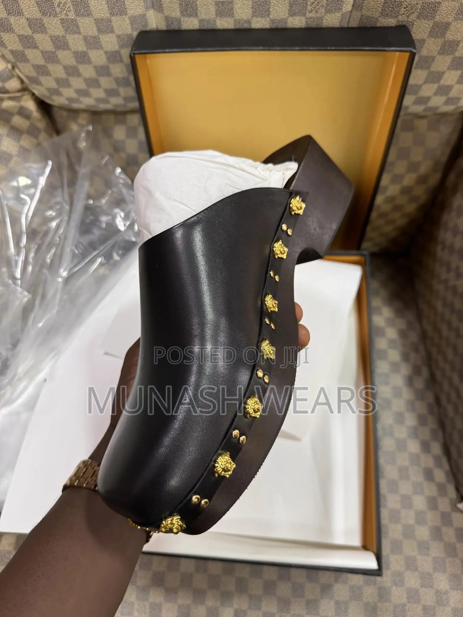 Luxury Versace Mule Model