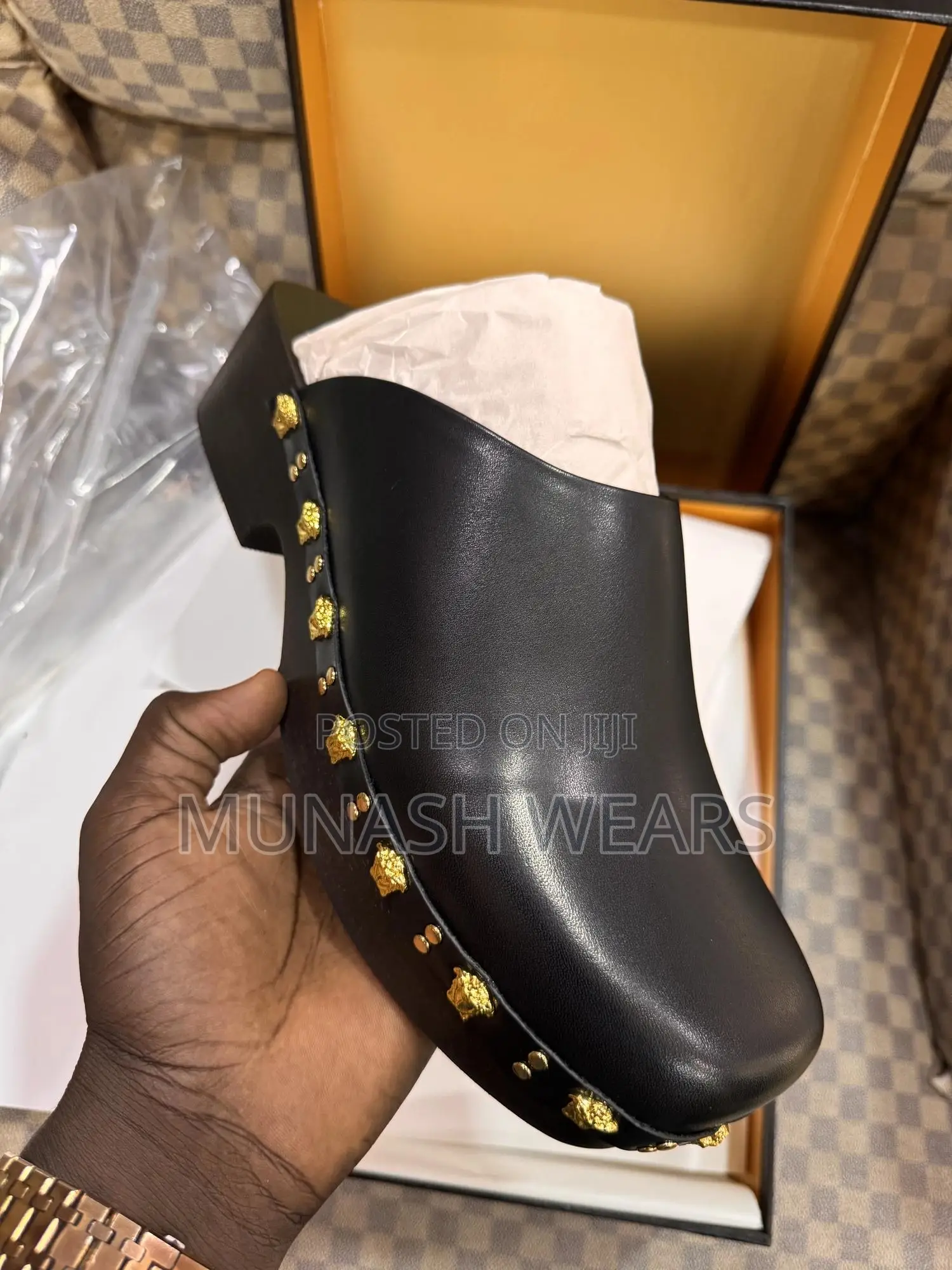 Luxury Versace Mule Model