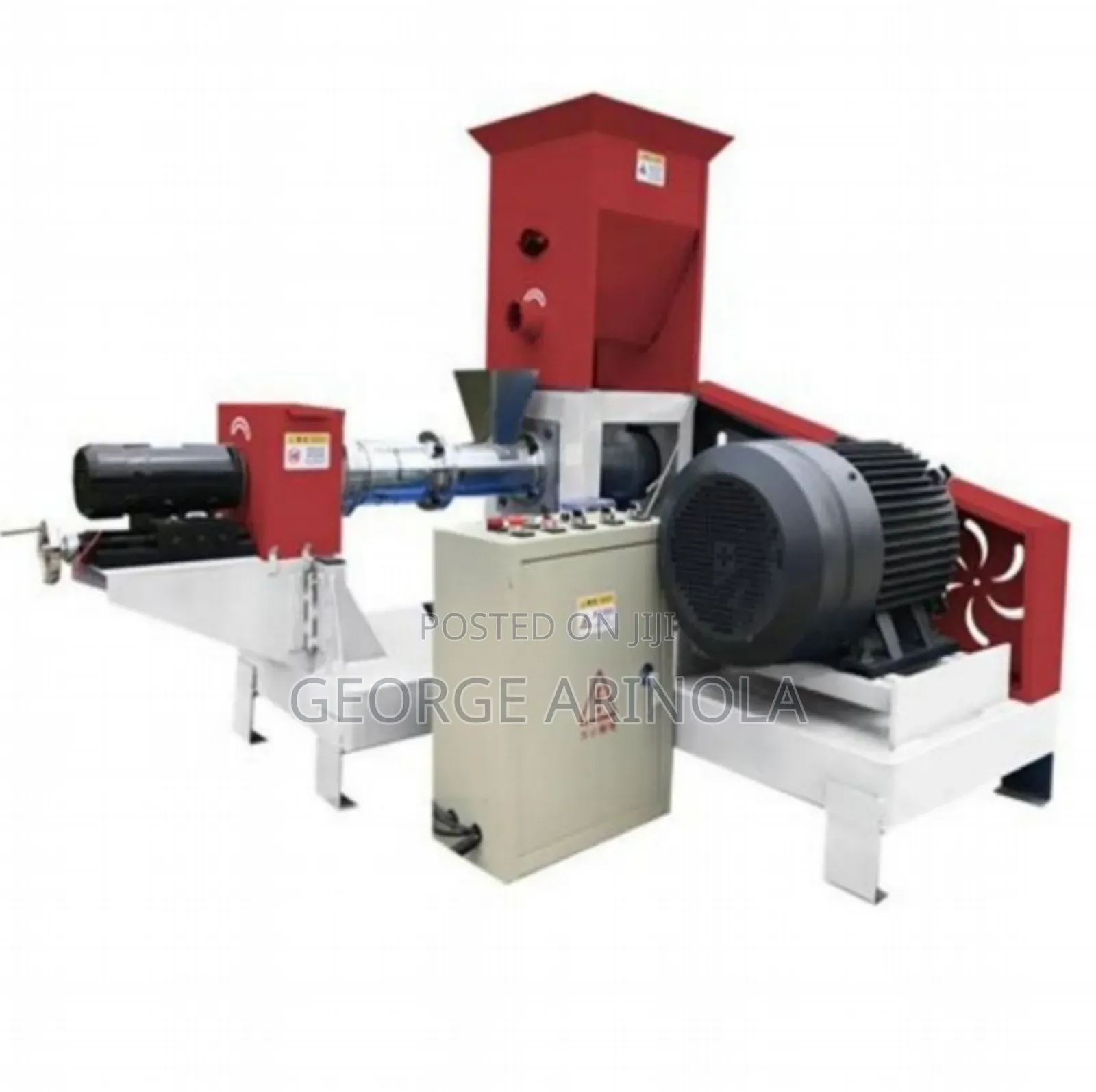 Extruder. Floating Fish Feed Extruder.