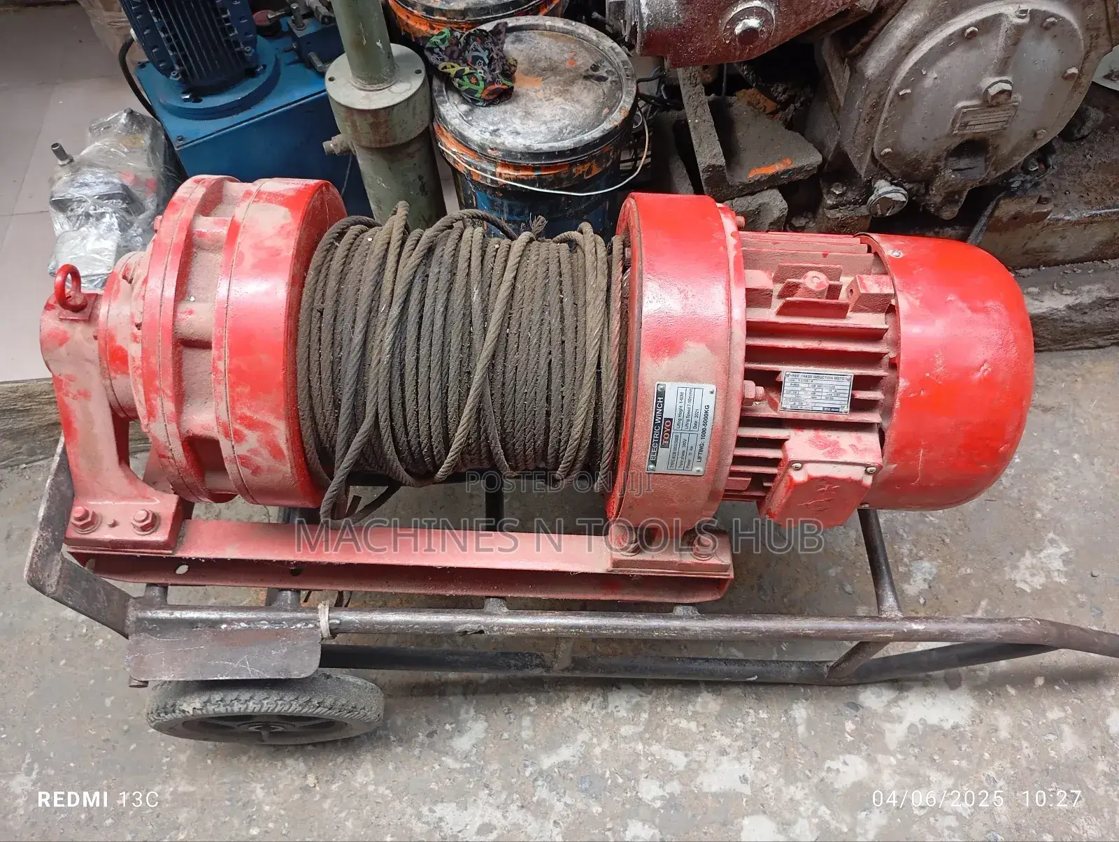 5000kg Toyo Electric Winch