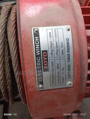 5000kg Toyo Electric Winch