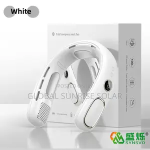 Photo - Cross-Border Semiconductor Refrigeration Neck Fan Outdoor