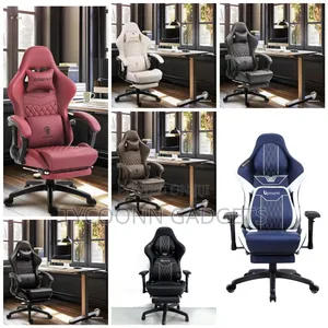 Dowinx Gaming/Office Pc Chair With Massage Lumbar Support