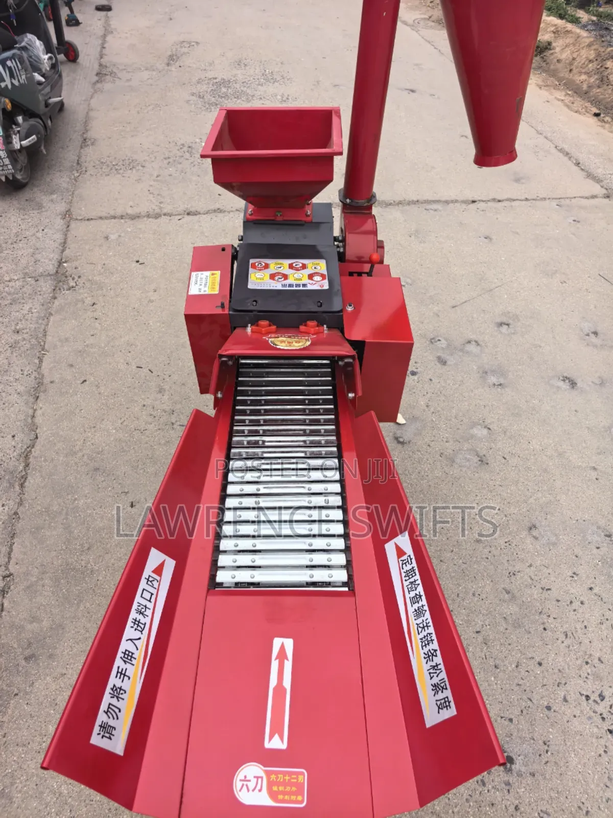 Conveyor Shaff Cutter With Hammer Mill