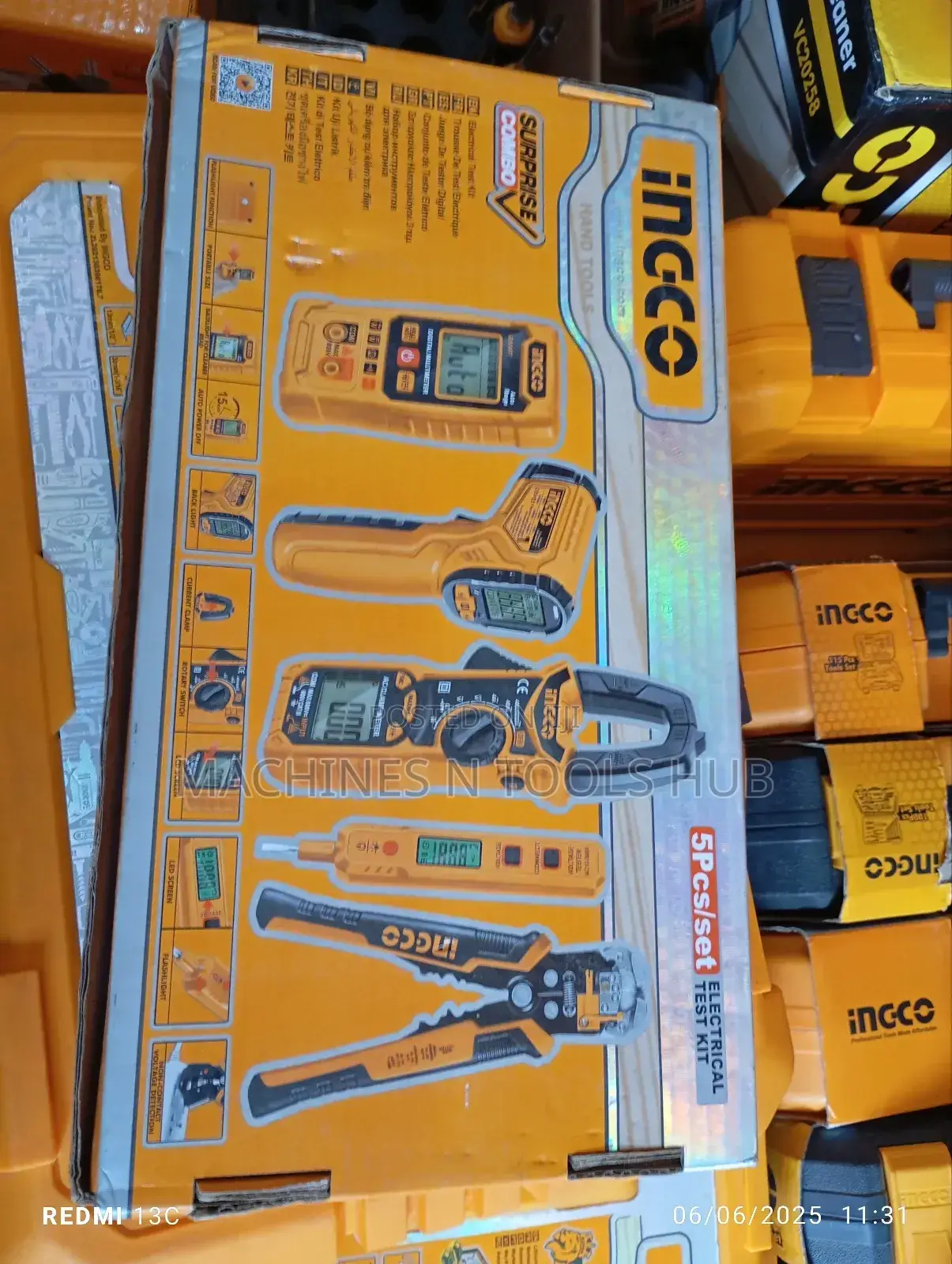Ingco 5pcs Electrical Test Kit.