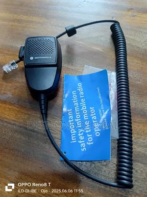Motorola Gm Microphone for Base Radios