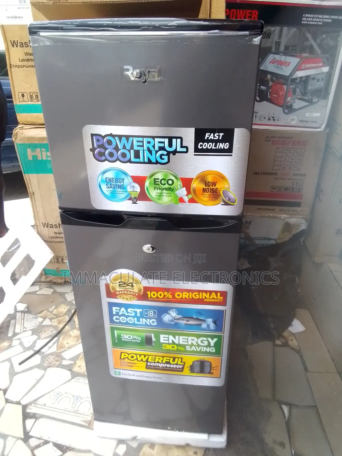 Royal Refrigerator Double Doors Energy Saving