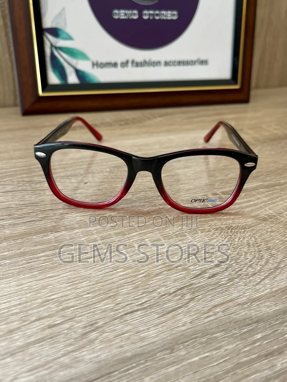 Stylish Optic100 Optical Frames - Prescription Ready!
