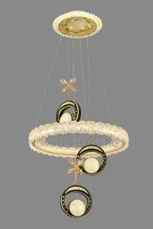 Multiple Dropping Pendant Light, Moon Star Design