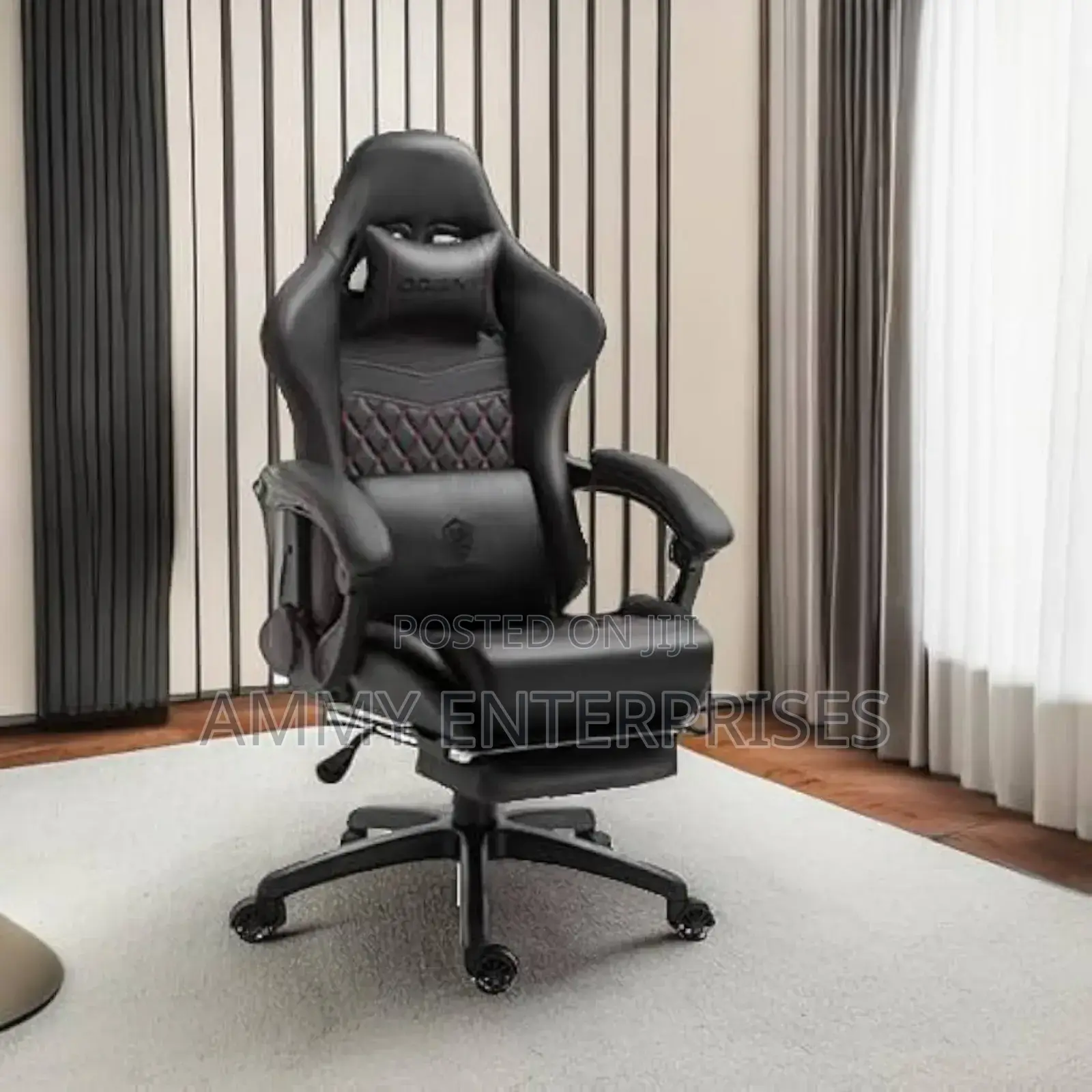 Dowinx Gaming/Office Pc Chair With Massage Lumbar Support,