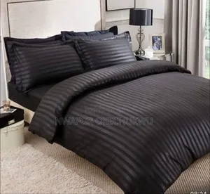 Luxury Standard Pure Cotton Bedsheet Complete Set 6by6 Bed