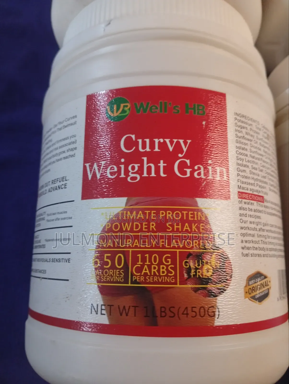 Curvy Weight Gain Supplements