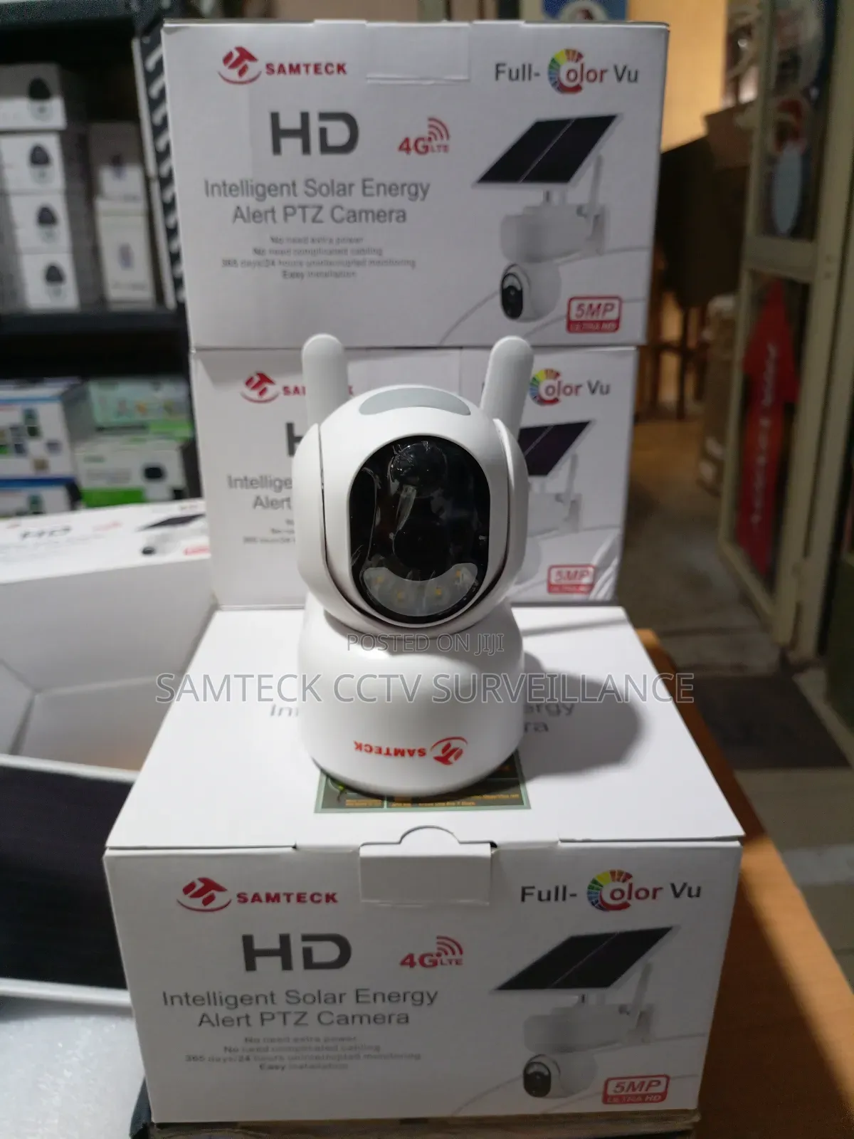 Samteck 4g Solar PTZ Camera S30