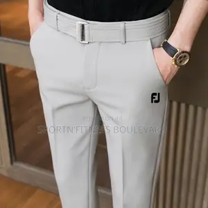 Fj Golf Pants With Custom Belt