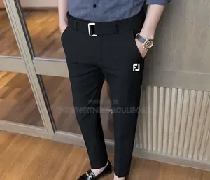 Fj Golf Pants With Custom Belt
