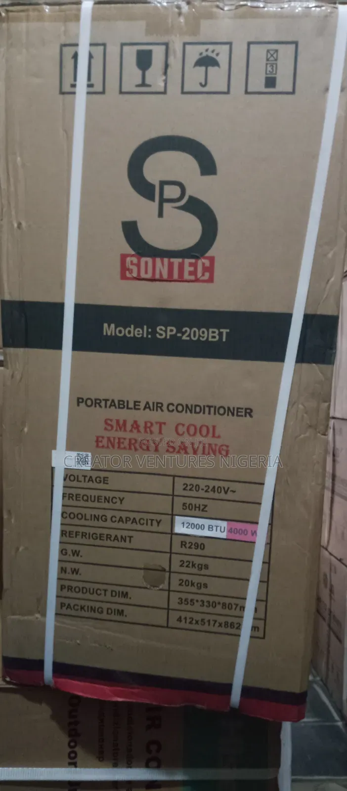 Mobile Ac Digital Inverter,Low Voltage, Sontec Smart Cool.