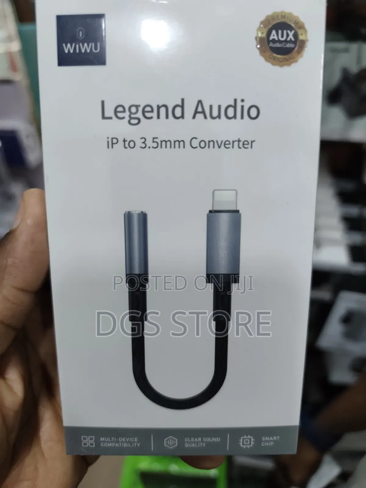 Wiwu Legend Audio iPhone to 3.5mm Converter