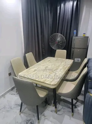 Quality Imported Dining Table With Six Quality Balance Chair