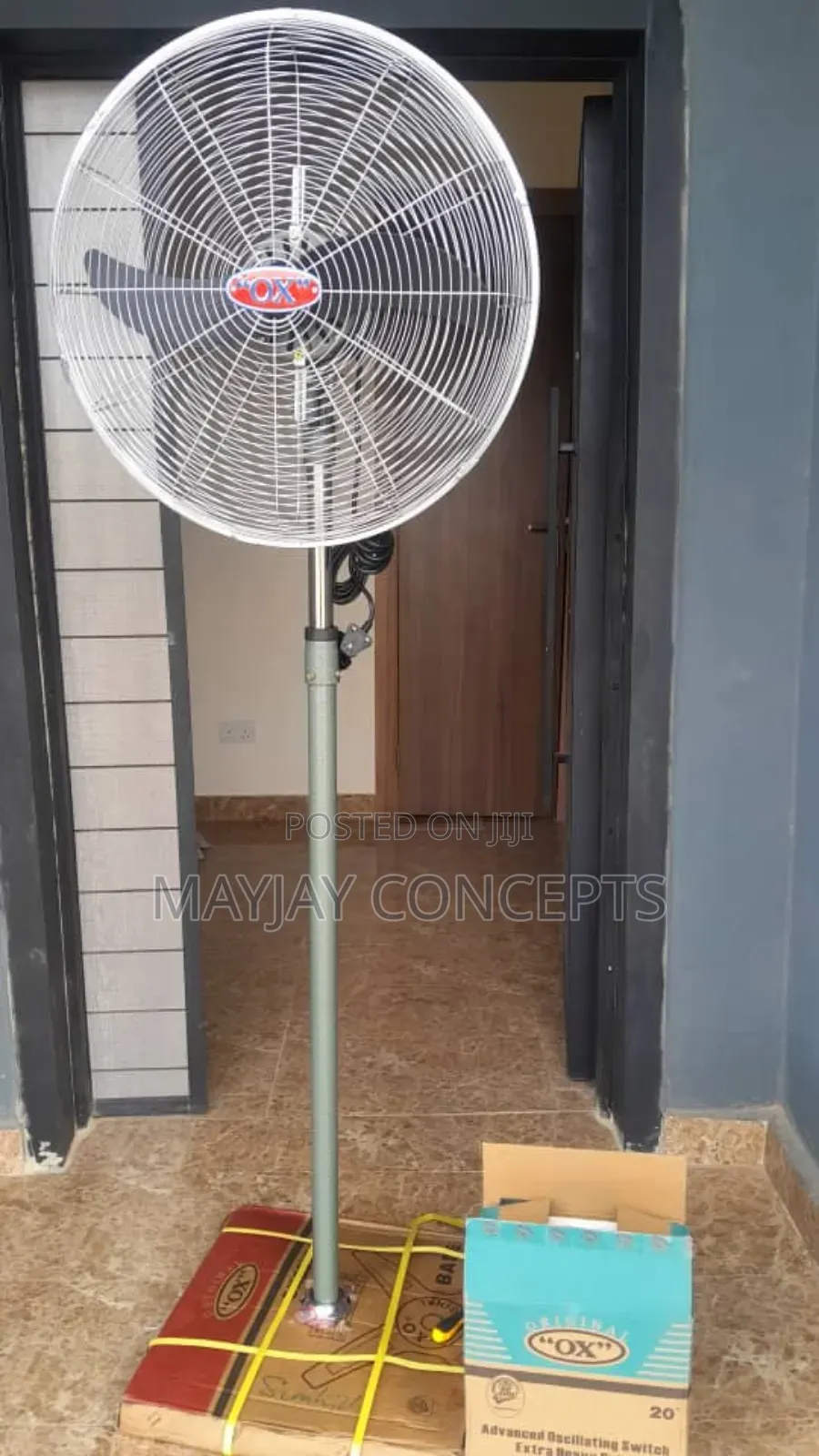 Original Ox 20inches Medium Industrial Standing Fan