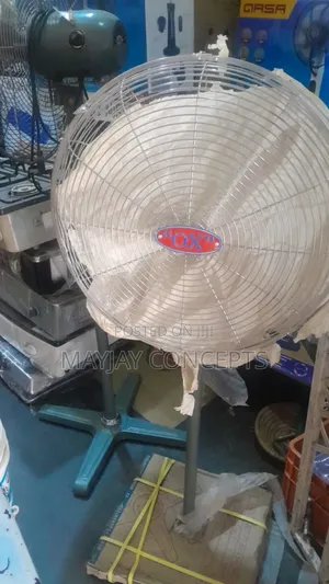 Ox 18" Industrial Standing Fan-Pure Copper Coil and Automatic Rotation