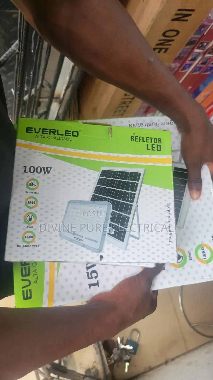 Separate Panel Solar Light