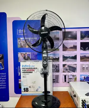 18inch Rechargeable Solar Fan