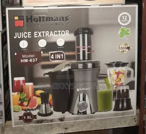 Hoffman Juice Extractor 1.5l. 4 in 1
