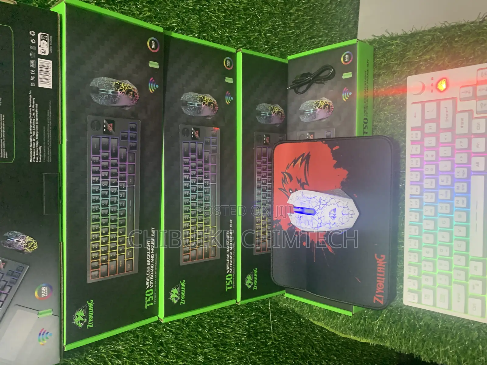 T-50 Ziyoulang Wireless Keyboard Mouse