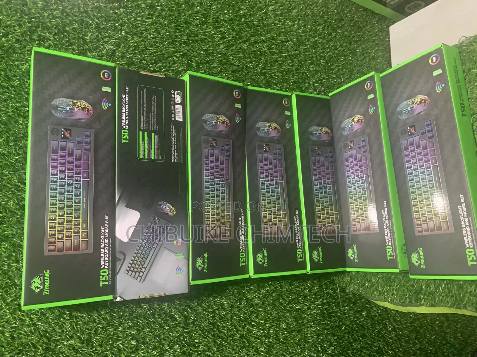 T-50 Ziyoulang Wireless Keyboard Mouse