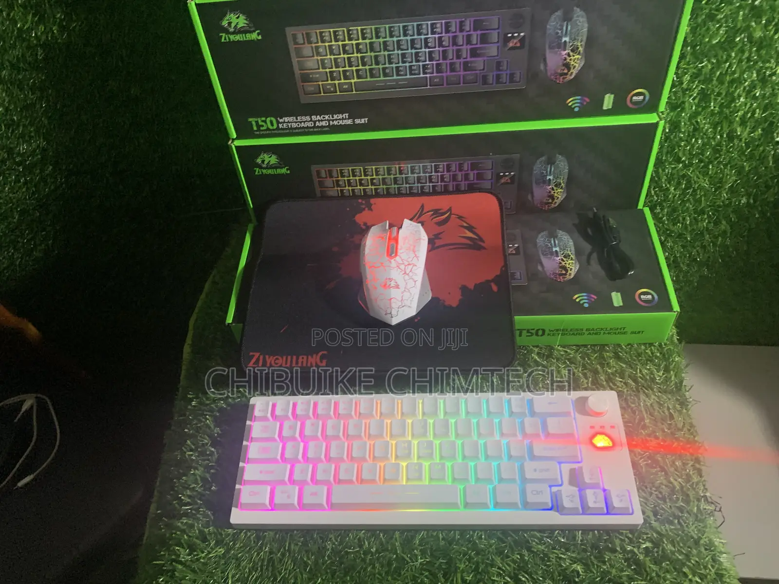 T-50 Ziyoulang Wireless Keyboard Mouse