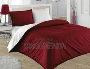 Duvet, Bedsheet And 4 Pillowcase 6by6 Bed