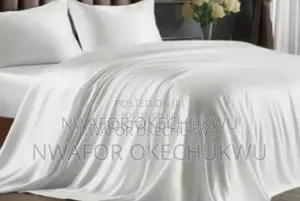 Standard American Silk Material Bedsheet Complete Set 6by6